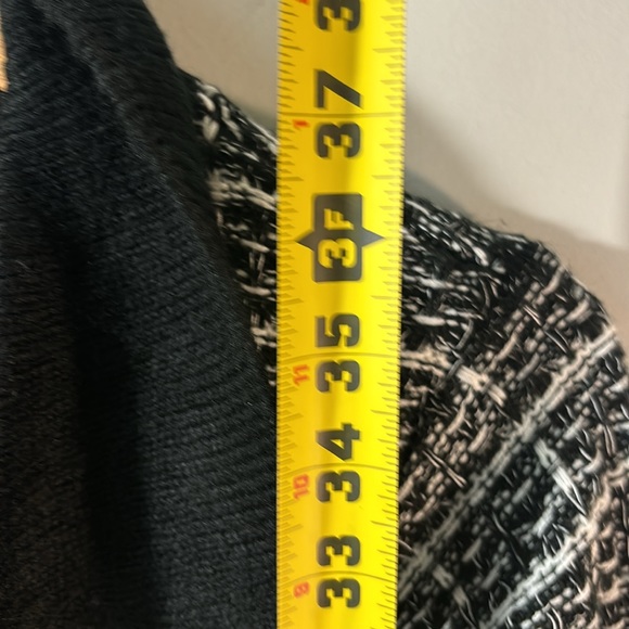 NWT Nicole Miller Sweater Dress Size Medium. Classic black/white - Picture 9 of 9